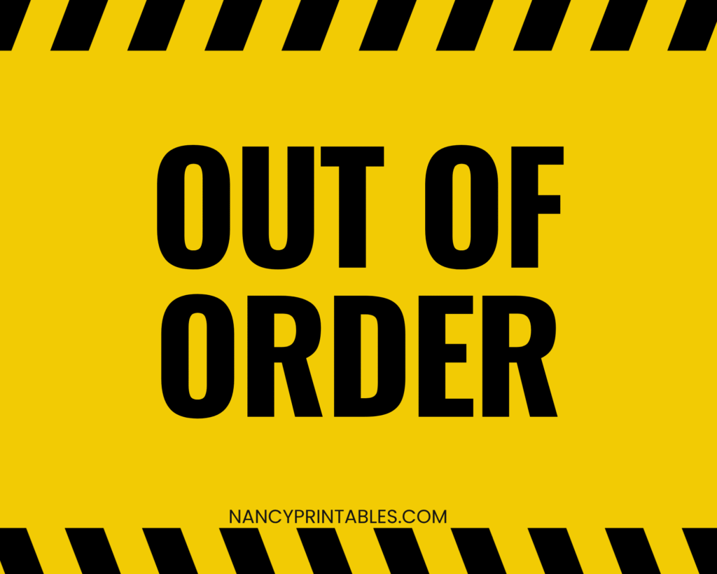out of order signs printable (1)
